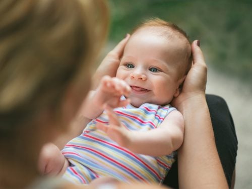 Ігри з дитиною до трьох місяців