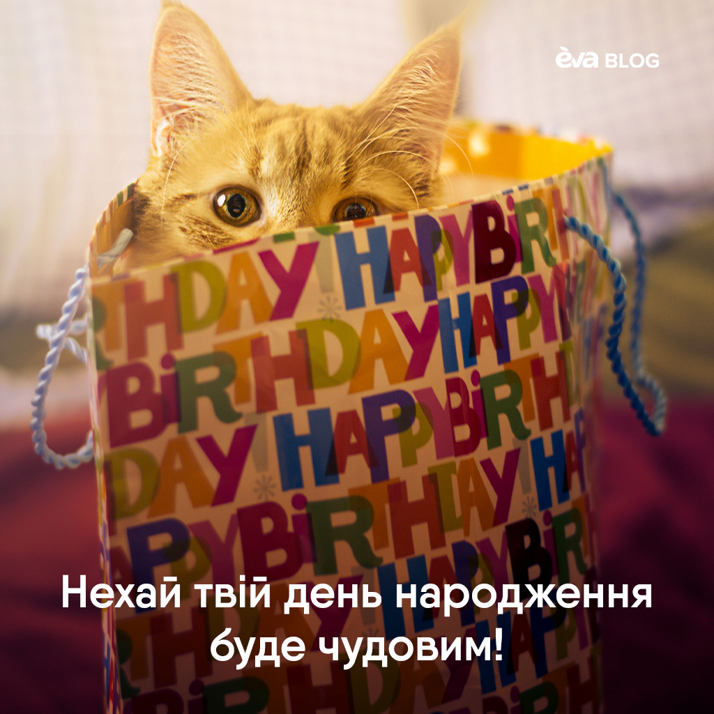 Нехай твій день народження буде чудовим!