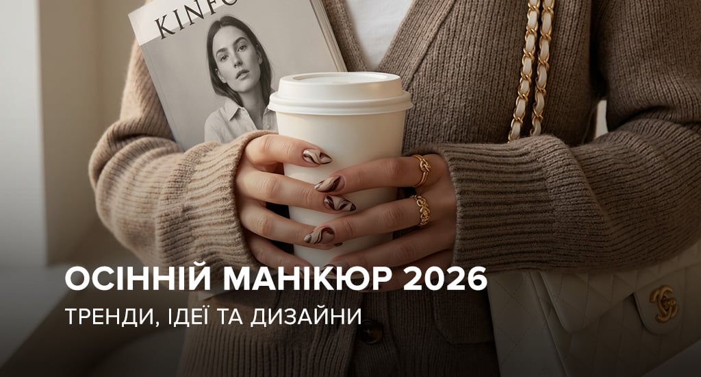 Осінній манікюр 2026: тренди, ідеї та дизайни