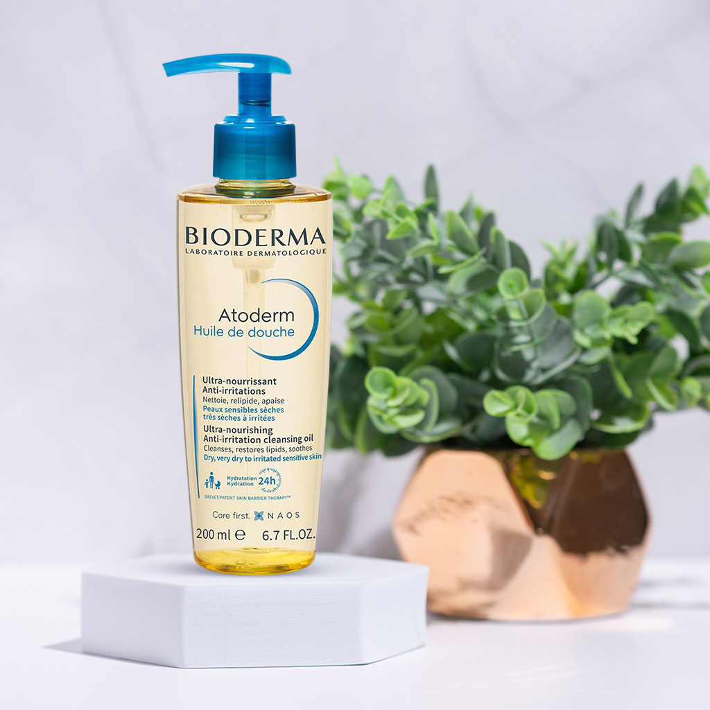 01 Bioderma Atoderm Ultra-Nourrishing Cleansing Oil (1158)