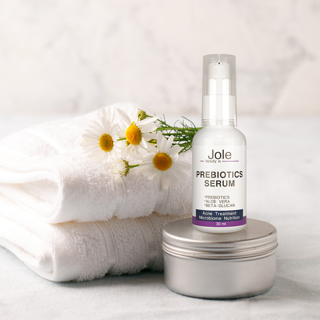 05 Сироватка для обличчя Jole Prebiotics Serum для відновлення мікробіом, з пребіотиками (453)