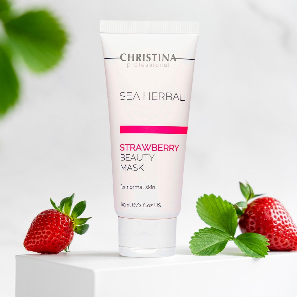 5 Christina Sea Herbal Beauty Mask Strawberry (454)