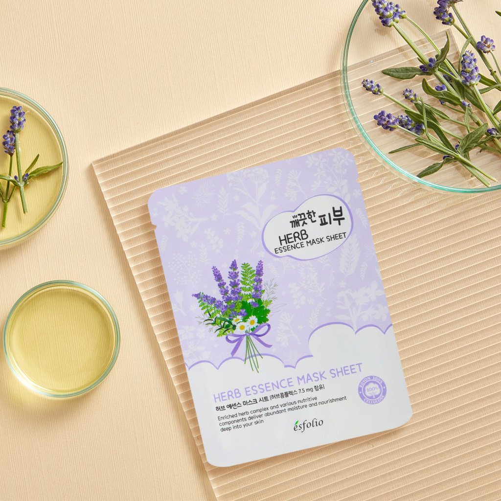 7 Esfolio Herb Essence Mask Sheet (135)