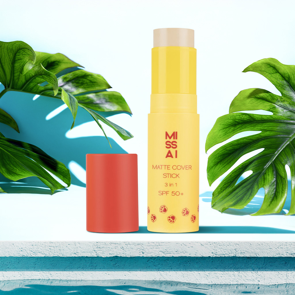 01 Missai Matte Cover Stick 3 in 1 SPF 50+ (1523)