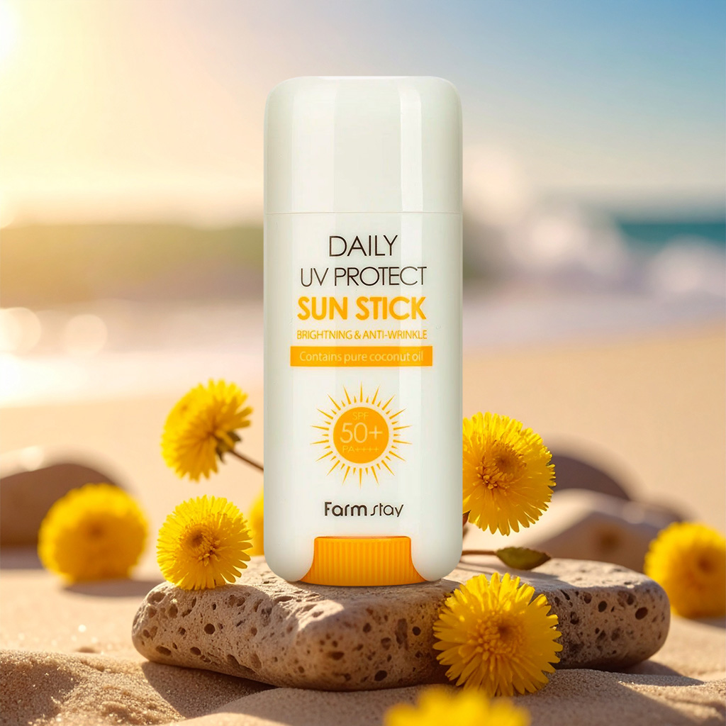 02 FarmStay Daily UV Protect Sun Stick SPF50+ PA++++ (1506)