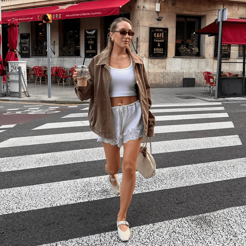шовкові шорти аутфіт