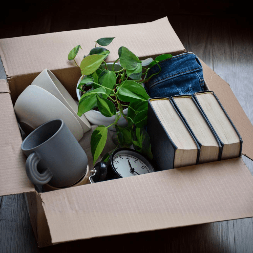 отсутствие системы хранения вещей