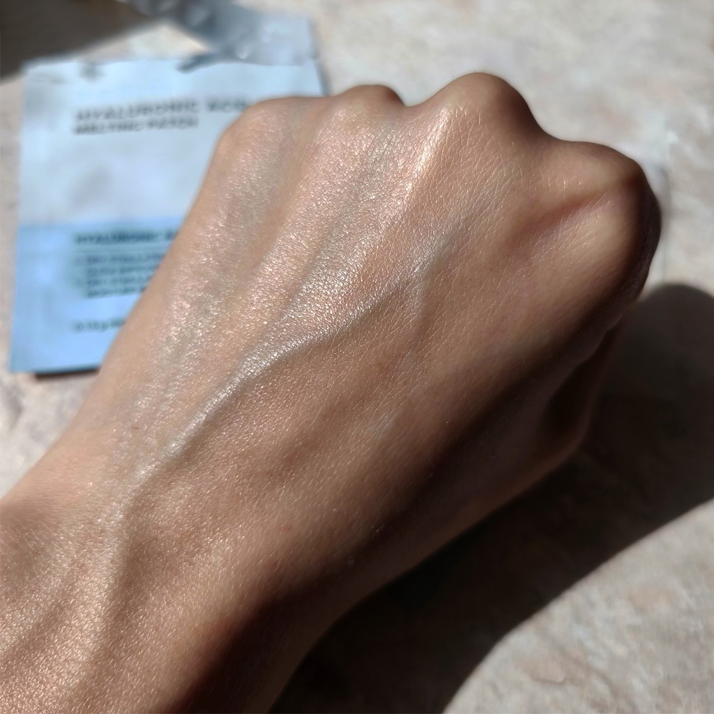 7 Тестуємо розчинні патчі P Calm Hyaluronic Acid Melting Patch - Тетяна