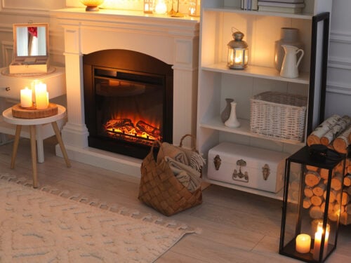 0-Електрокамін