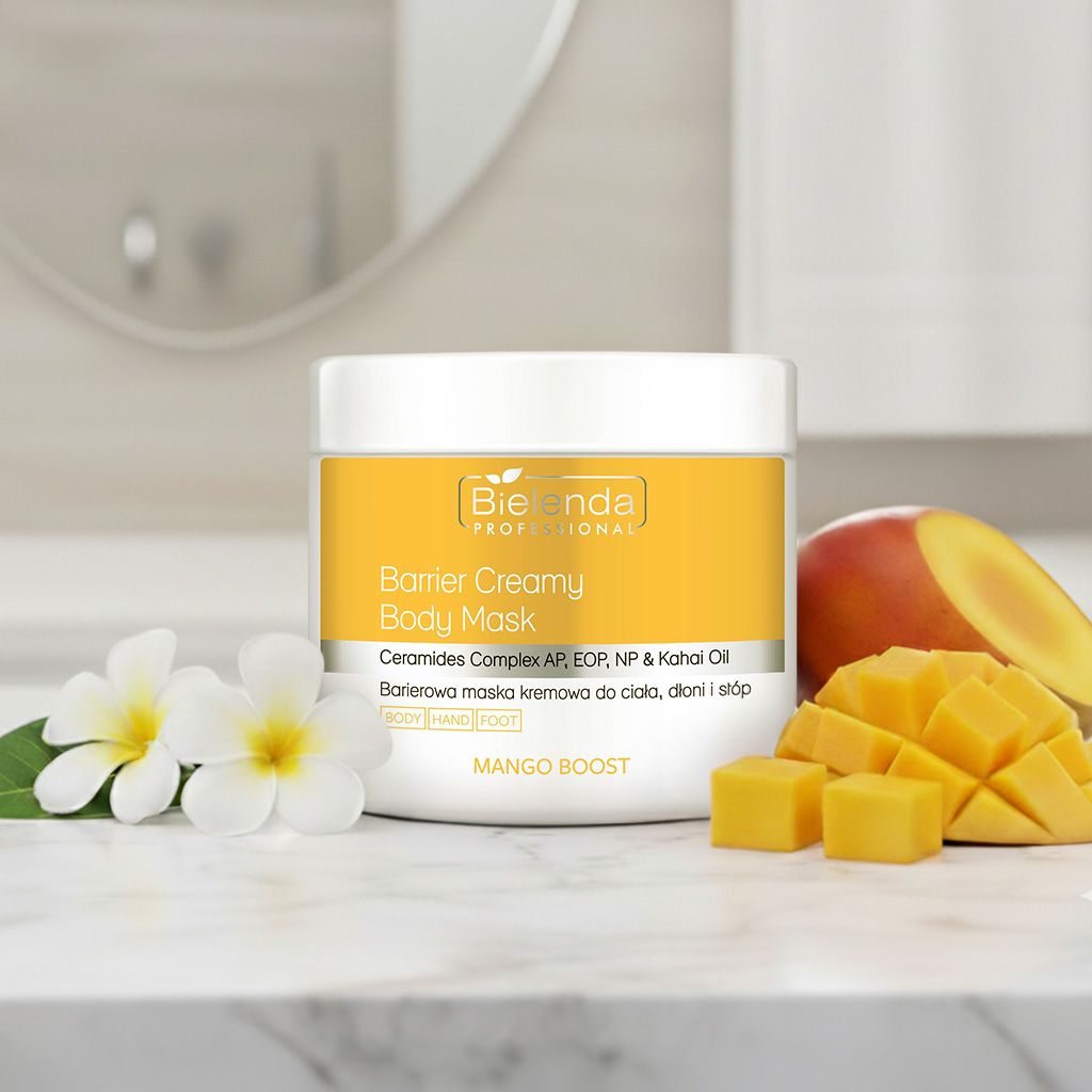 04 Bielenda Professional Mango Boost Barrier Creamy Body Mask (1230)