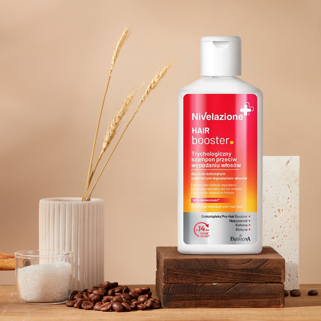 06 Трихологічний шампунь Farmona Nivelazione Hair Booster Trichological Anti-Hair Loss Shampoo (446)