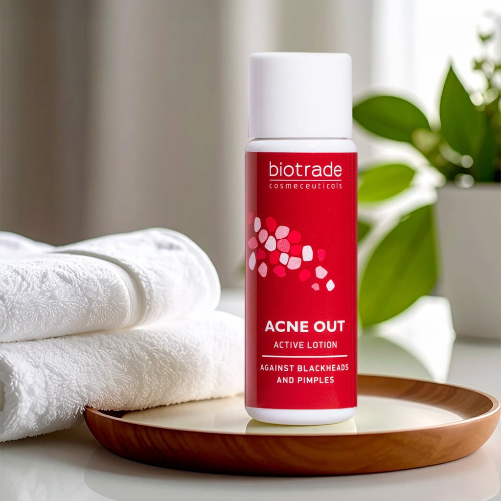 09 Лосьйон для обличчя та тіла Biotrade Acne Out Active Lotion (211)