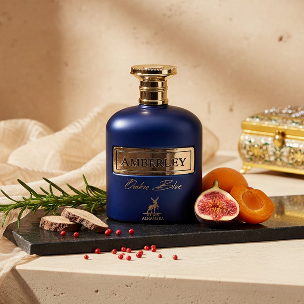 10 Alhambra Amberley Ombre Blue (196)