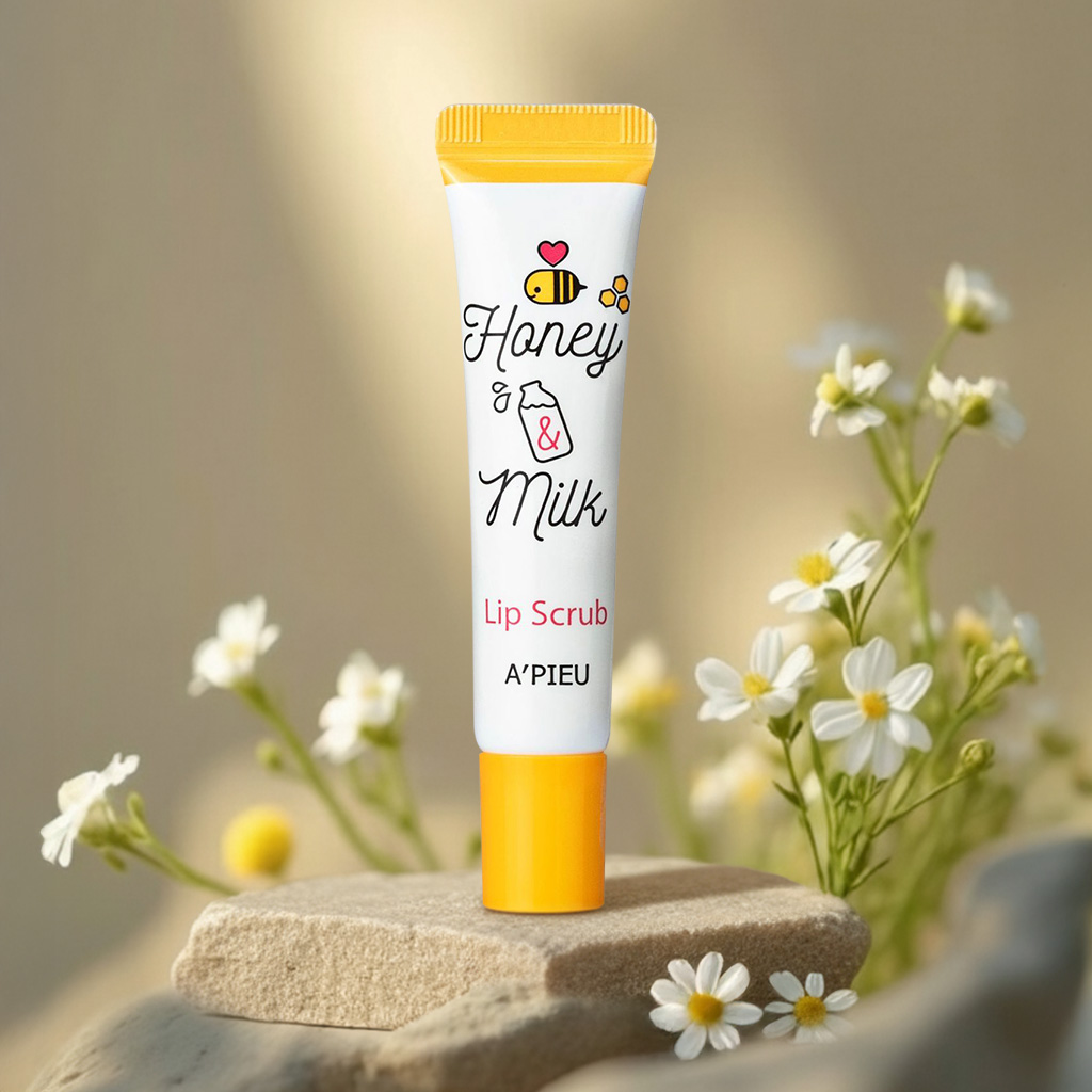 04 A'pieu Honey & Milk Lip Scrub (638)