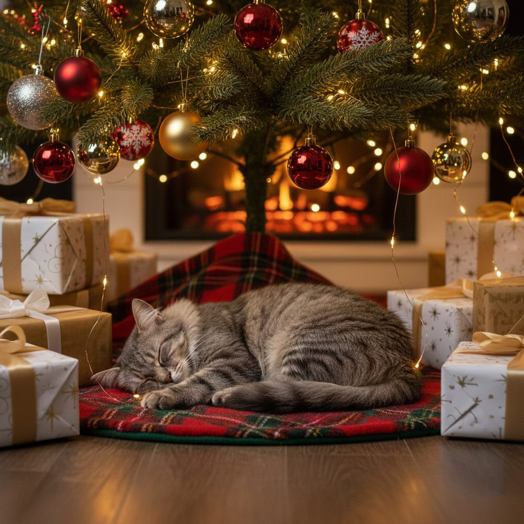 2-Як-прикрасити-ялинку,-якщо-в-будинку-живе-кіт