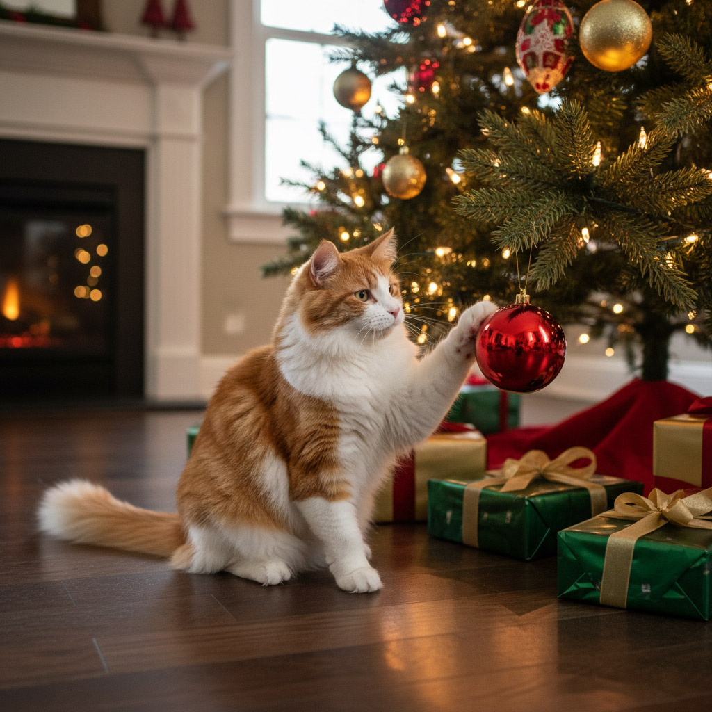 3-Як-прикрасити-ялинку,-якщо-в-будинку-живе-кіт