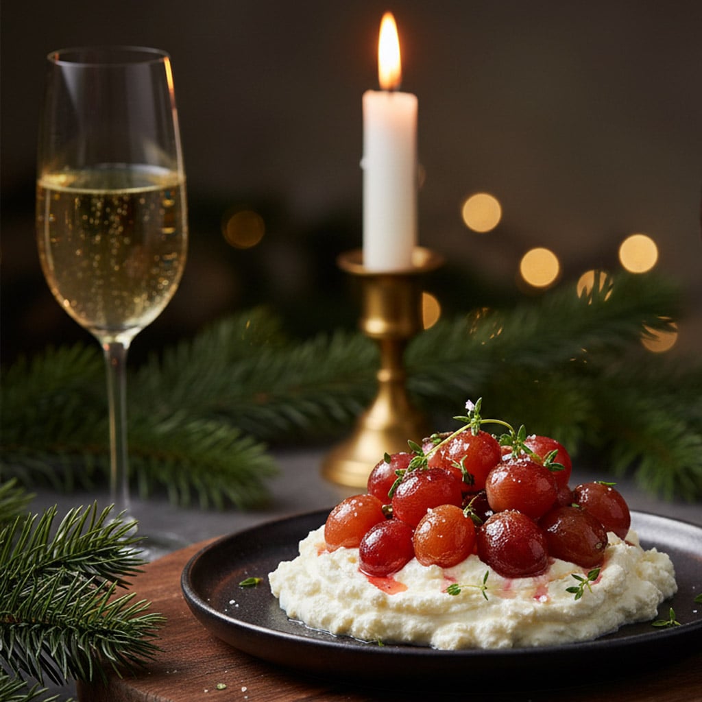 5-Взбитая-фета-с-запеченным-виноградом-и-тимьяном