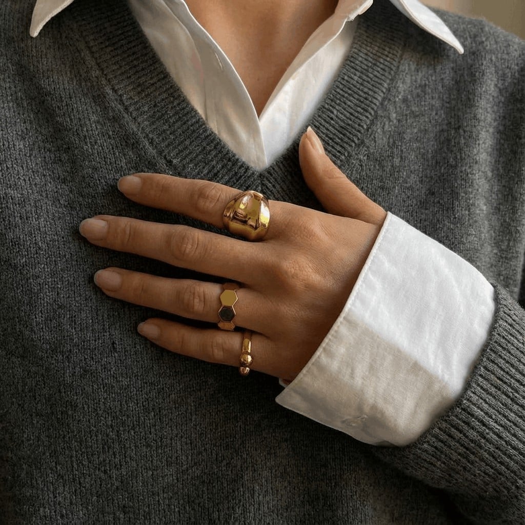 6 Як стильно носити каблучки