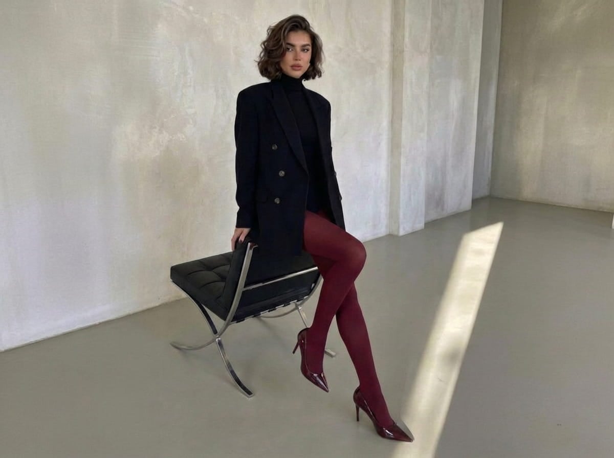 0 Кольорові колготки в гардеробі