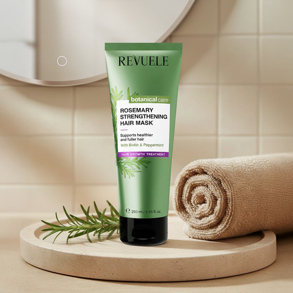 03 Revuele Botanical Care Rosemary Strengthening Hair Mask (1269)