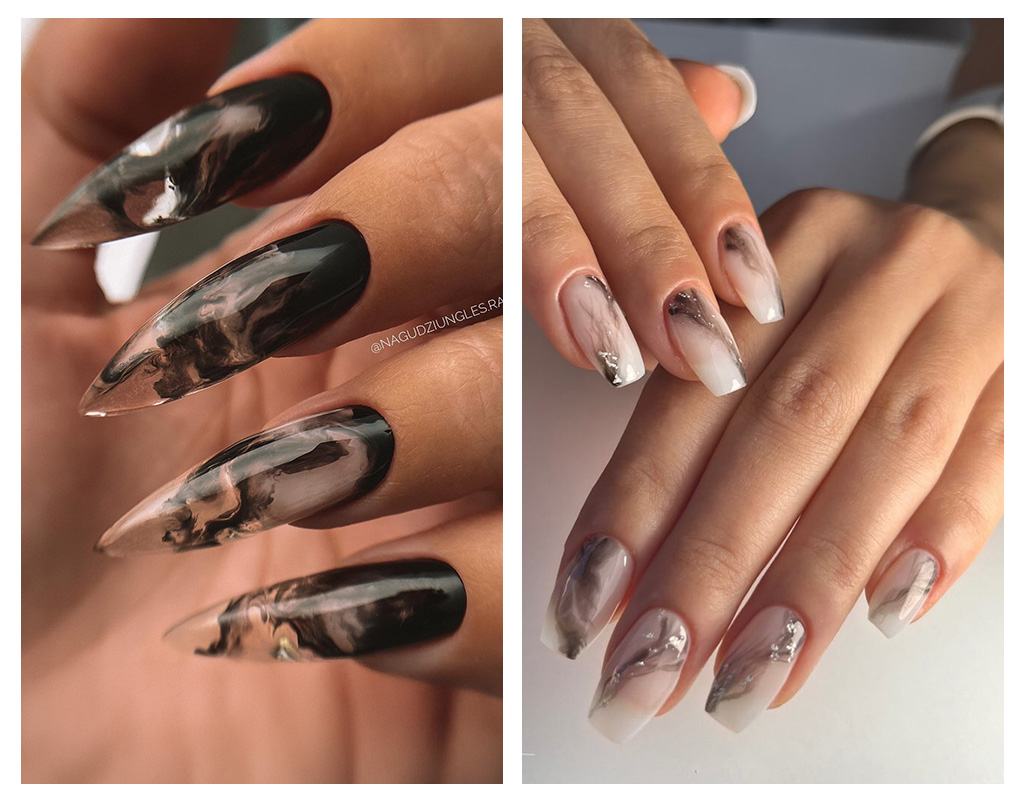 2 Димчастий манікюр