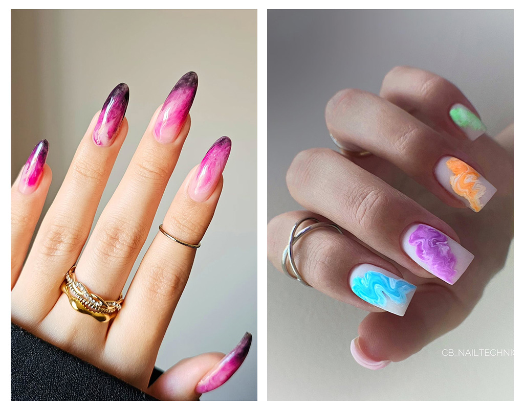 5 Димчастий манікюр