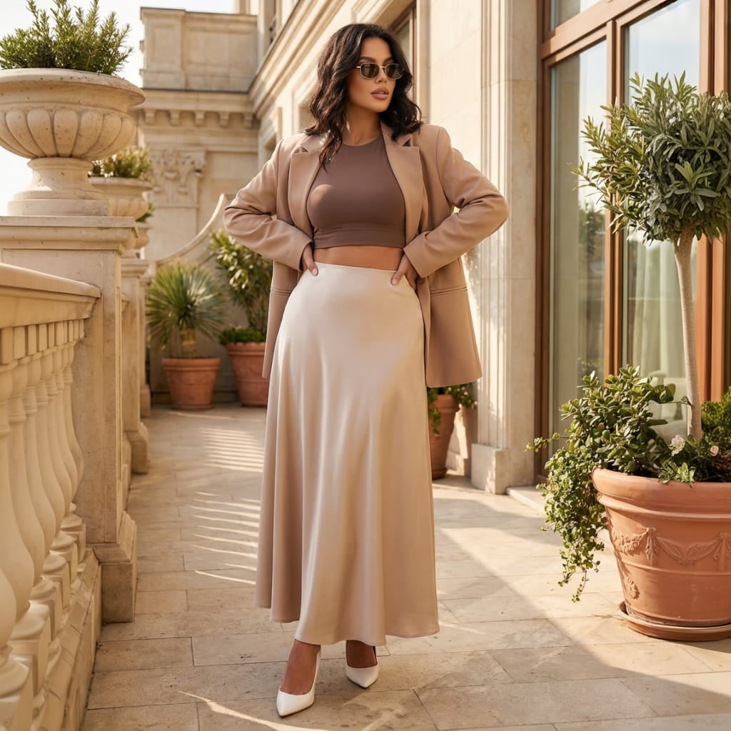 Спідниця для фігури груша (трикутник)