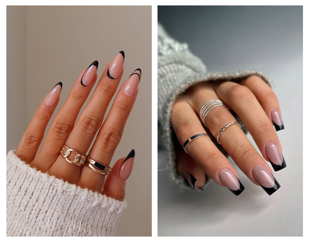 Чорний манікюр