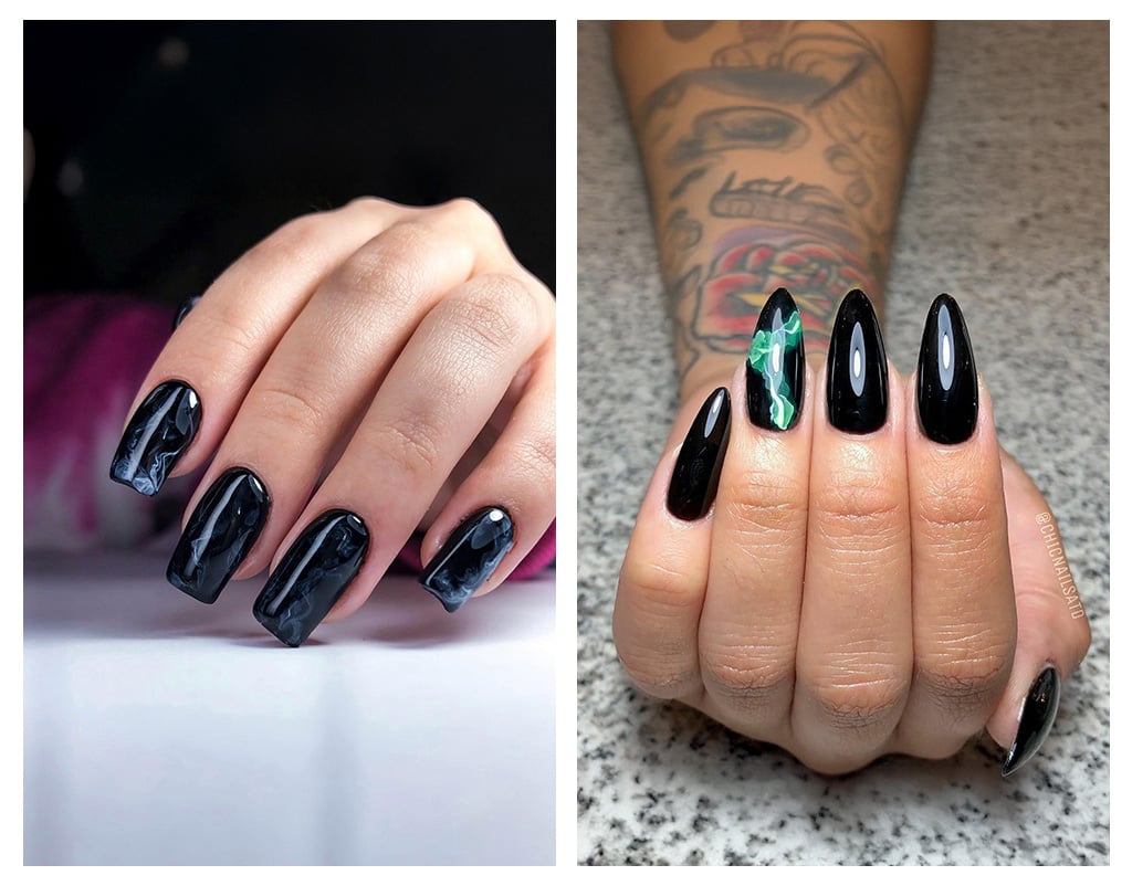 Чорний манікюр