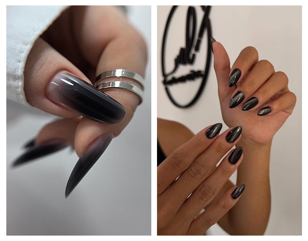 Чорний манікюр