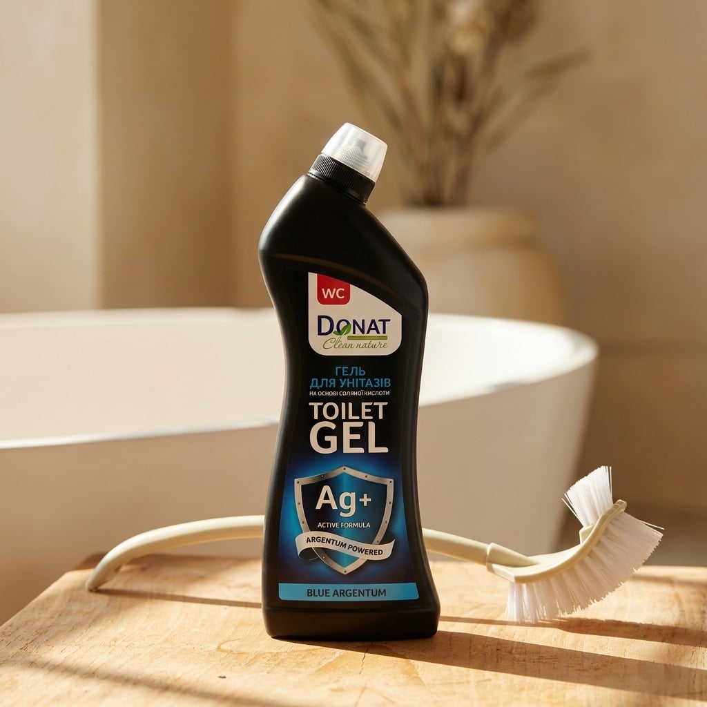 04 Donat Clean Nature Toilet Gel Blue Argentum (1322)