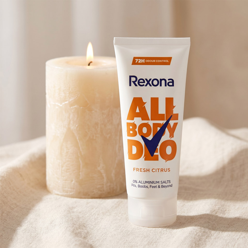 Дезодорант-крем для всього тіла Rexona «Цитрусова свіжість»