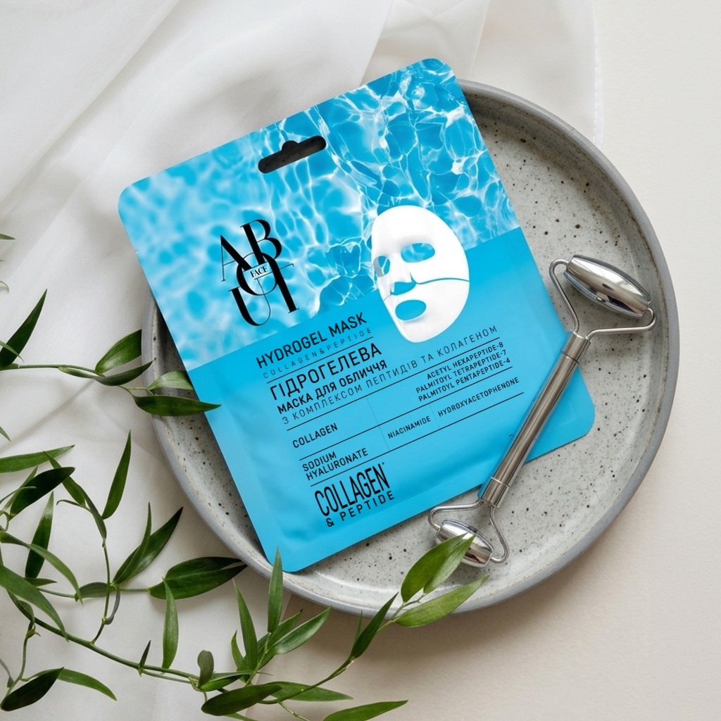 05 ABOUT face Collagen & Peptide Hydrogel Mask (730)