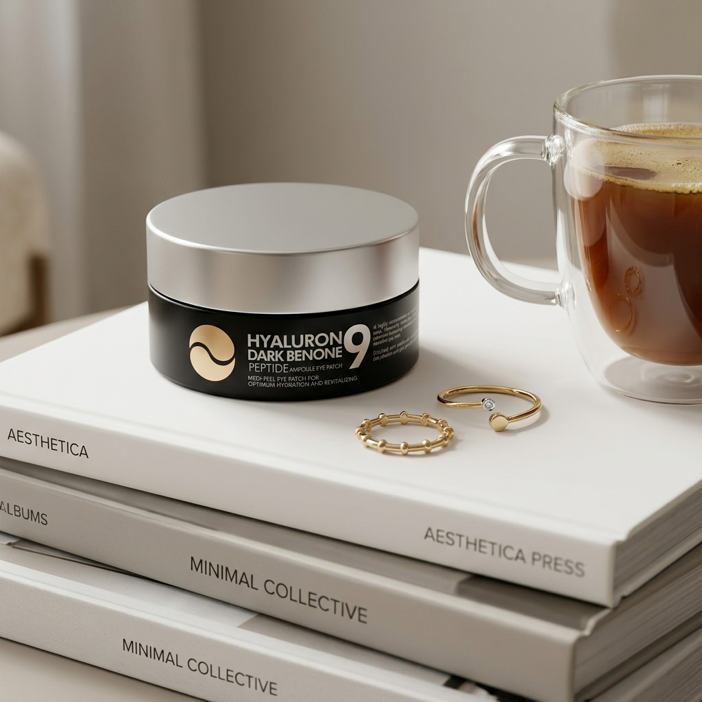 Hyaluron Dark Benone Peptide 9 Ampoule Eye Patch