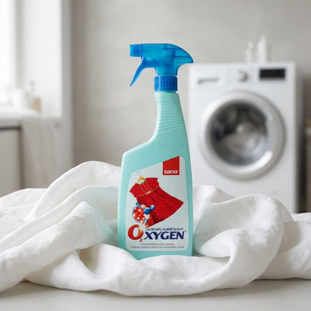Плямовивідник-спрей кисневмісний SANO Oxygen Stain Remover